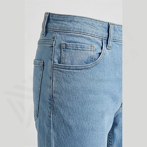 กางเกงยีนส์ผู้ชายทรงสลิมฟิตสั่งตัดได้ ราคาขายส่ง ดีไซน์เรียบง่ายทันสมัย ออกแบบเองได้ ปรับแต่งสีได้ - Product Image 5