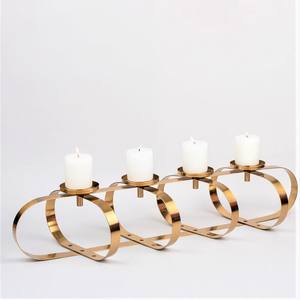 Designer's New Gold Metal <b>Candle</b> Holder Shiny Golden for Interior Exterior Decorations Latest Style Metal <b>Lantern</b> <b>Candle</b> Jar - Product Image 3