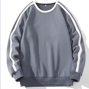 Nuevo otoño Unisex 350gsm sudadera O cuello Color sólido Transferencia de Calor serigrafía personalizable sudadera - Product Image 1