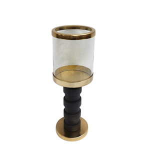 Dessus de table en bois et fer taille personnalisée décoration ouragans en fil de fer faits à la main avec design moderne lavage en fer noir pour Noël - Product Image 5