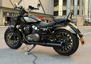 Puissante moto chopper rétro classique 250cc, vitesse maximale 140 km/h, cyclomoteur vintage sportif - Product Image 5