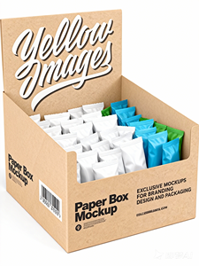 Espositore da banco personalizzato in cartone per <span class=keywords><strong>punto</strong></span> vendita, espositore PDQ, espositore da supermercato, espositore da negozio, scatola in carta per vendita al dettaglio - Product Image 2