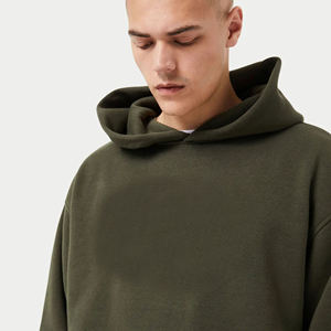 Custom Dark <b>Green</b> Hoodie <b>Tracksuit</b> <b>Men</b> Heavy Fleece Jogger Set Oversized Streetwear Two Piece Outfit - Product Image 5