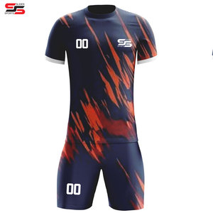 Conjunto de Ropa de Entrenamiento de Fútbol Personalizada, Camiseta de Entrenamiento Sublimada, Petos de Malla, Secado Rápido, para Clubes y Equipos, OEM al por Mayor - Product Image 1
