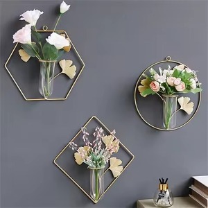 Juego de 2 Macetas/Jarrones de Mesa para el Hogar, Diseño de Tubo de Ensayo, Macetas y Jardineras - Product Image 6