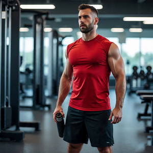 Débardeurs de sport pour hommes à séchage rapide, pour la musculation et le jogging urbain estival - Product Image 5