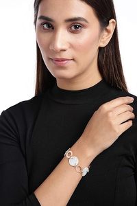 Braccialetto in corno di bufalo lucido di alta qualità per donne braccialetti in cristallo stile amore per donne a prezzo scontato - Product Image 2