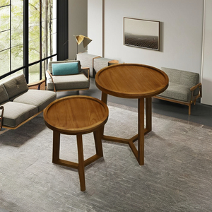 โต๊ะกาแฟไม้สไตล์มิดเซ็นจูรี่โมเดิร์น ดัลลัส เคลื่อนย้ายได้และใช้งานได้หลากหลาย ตกแต่งบ้าน เฟอร์นิเจอร์สำหรับห้องนั่งเล่น - Product Image 2