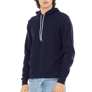 Sweat-shirts en molleton de coton épais à coupe classique pour hommes, avec broderie de logo personnalisé et impression numérique, pour l'hiver, vente en gros - Product Image 5