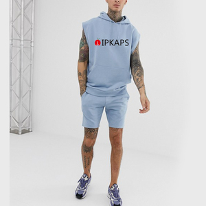 กางเกงขาสั้นตาข่ายของผู้ชาย2021ชุดออกแบบโลโก้ผ้าฝ้าย100% ลายพื้นสำหรับฤดูร้อนรายชื่อสปอนเซอร์ - Product Image 4