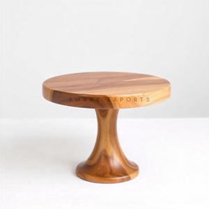 แท่นวางเค้กไม้ทำด้วยมือแบบยั่งยืนแท่นวางขนมแบบชนบทสีออกแบบได้ตามต้องการสำหรับงานแต่งงานวันเกิดพิเศษ - Product Image 2