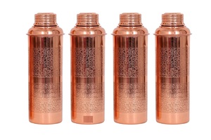 Venta al por mayor 500ml botella de cobre de alta calidad de lujo Drinkware de larga duración Venta caliente picazón botellas de cobre con el último diseño - Product Image 2