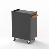 Chariot de rangement d'outils d'atelier en acier, rangement efficace avec personnalisation OEM