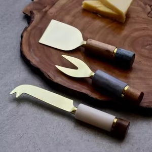 Couteaux à Fromage Spirale Ensemble de 3 Outils de Cuisine et Gadgets Décoration de Table en Acier Inoxydable - Product Image 6