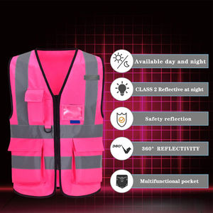 Gilet tactique haute visibilité de qualité supérieure gilet de sécurité réfléchissant haute visibilité gilet de sécurité robuste au prix de gros - Product Image 3
