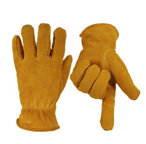 Gants d'hiver en cuir PU pour hommes Meilleure qualité pour les sports de plein air et l'utilisation quotidienne Style uni confortable avec protection contre la chaleur - Product Image 4