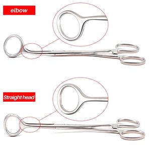 NUEVO Pinza de Sujeción de Lengua Collin de 18 cm |   Acero Inoxidable Quirúrgico de Alta Calidad |   Juego de Instrumentos de Pinzas para Tejidos - Product Image 3