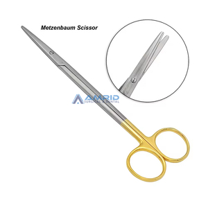 AMRID SURGICAL Ensemble de ciseaux chirurgicaux manuels pour iridectomie La Grange Gum Micro & Wire Cut Surgery MOL Certified - Product Image 6