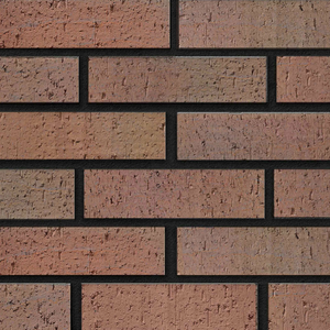 Briques de parement murales industrielles en argile frittée rouge naturelle RMITMENT, briques de pavage, garantie à vie, design contemporain - Product Image 1