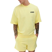 Offre Spéciale tenue décontracté hommes ensembles jumeaux pour adultes produit nouveauté hommes été à manches courtes t-shirts et shorts ensemble double