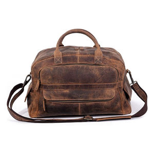 Bolsa de Viaje de Piel Vacuna de Grano Completo Multifuncional de Último Diseño, Bolsa de Deporte de Cuero con Logotipo Personalizado, Bolsa de Fin de Semana para Hombre de 50-70L en Oferta - Product Image 6
