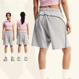 Vintage casual 380 grammes coton Sport -fit basket Shorts hommes Fitness Shorts pour Sports de plein air course entraînement DDP expédition - Product Image 5