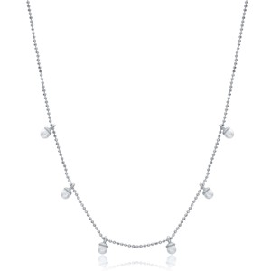Collier Pendentif en Argent Sterling 925, Design Minimaliste Turc Perlé, Fait Main, Idéal pour Fiançailles, Mariage et Fêtes, Vente en Gros - Product Image 3