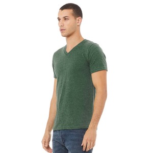 Bella Canvas Tri-blend Sideseamed V-Neck Fit T-Shirt T-shirts pour hommes Respirant - Product Image 5