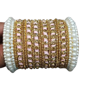 Nuevos Conjuntos de Brazaletes de Novia Indios para Bodas 2024, Conjuntos de Brazaletes de Novia Indios y Pakistaníes Hechos a Mano Profesionalmente Disponibles - Product Image 2