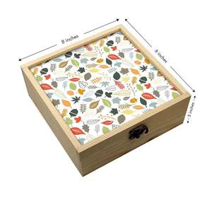 Caja de Joyería de Madera Natural Personalizable con Elegantes Diseños Culturales para Interiores Sofisticados, Precio al por Mayor en India - Product Image 5