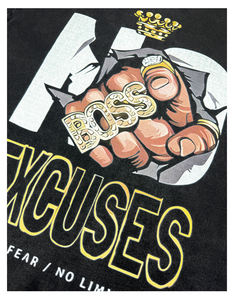 Sudadera de manga larga desgastada de 100 por ciento de algodón para hombre pesado con serigrafía personalizada, sudadera lavada con ácido vintage - Product Image 5