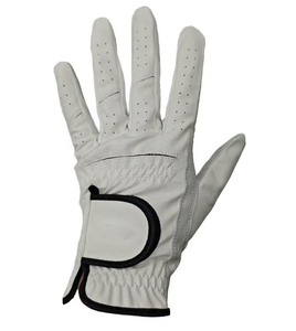 ถุงมือกอล์ฟหนังแท้คุณภาพสูง OEM สำหรับทุกเพศ  รับทำโลโก้ ทนทาน กันลื่น กันน้ำ ใช้ได้กับกีฬาหลายประเภท ทำจากหนังแกะ - Product Image 1