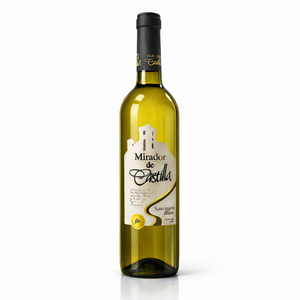 Mirador de Castilla Sauvignon Blanc, Vino Blanco 100% Sauvignon Blanc, 11.5% ABV, Vino Blanco Español, 750 ml - Product Image 1