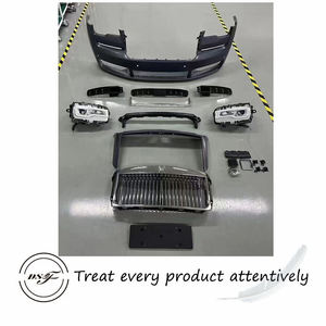 For Rolls Royce Ghost 2010-2013 Old Style Upgrade to 2016-2018 New Bumper Bar Front Bumper Grill, Headlights, <b>Engine</b> <b>Hood</b> - Product Image 6