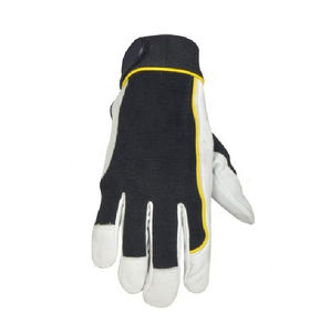 Gants de protection industrielle en cuir de vachette de sécurité pour les mains Gants d'assemblage de conducteur en cuir Rigger Gants de jardinage et de travail - Product Image 5