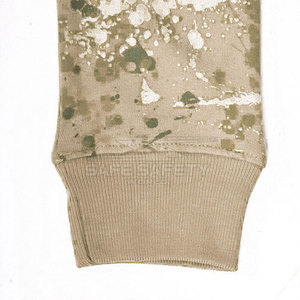 สเวตเชิ้ตผู้ชายระบายอากาศได้ดีเยี่ยมเสื้อสเวตเชิ้ตผ้าคอตตอนผสมโพลีเอสเตอร์แบบสวมหัวลำลอง - Product Image 5