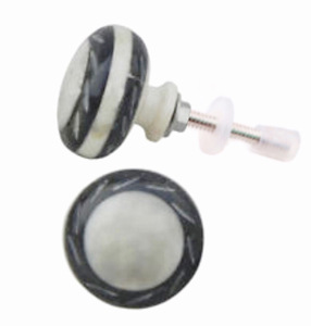 Résine corne d'os laiton tiroir porte armoire boutons tirer poignée pour armoire commode chambre cuisine salle de bain salon meubles - Product Image 2