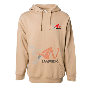 Sudadera con Capucha para Hombre, Invierno, con Logotipo Personalizado Impreso, Tejido Transpirable Teñido Liso, Venta al Por Mayor, Alta Calidad - Product Image 2