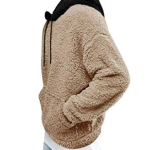 Meilleure vente 100% coton hiver polaire sweats à capuche pour femmes grande taille personnalisé avant respirant basiques couleur unie uni teint chaud - Product Image 2