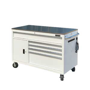 Gabinete de almacenamiento de garaje Entrega rápida Blanco brillante para almacenamiento de herramientas Nuevo diseño Embalaje personalizado Fabricante vietnamita - Product Image 2