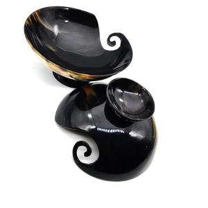 Vente à l'exportation Bol en corne fabriqué à la main pour le service décoratif et les repas élégants disponible à la vente auprès d'un fournisseur indien - Product Image 2