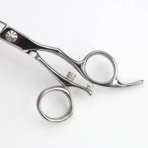 Tijeras profesionales personalizadas, Tijeras de peluquero Japón VG10, Tijeras de <span class=keywords><strong>Peluqueria</strong></span>, Tijeras giratorias para el cabello - Product Image 4