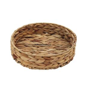 Artículo de almacenamiento de calidad superior caña de mimbre Wowing yute frutero biodegradable redondo plástico ratán apilable estándar superior - Product Image 1