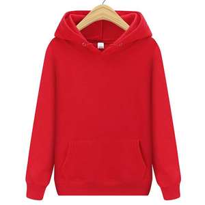 Sudadera con capucha de algodón de alta calidad, sudadera rosa al por mayor, sudaderas con capucha de forro polar al por mayor, sudaderas lisas unisex - Product Image 3
