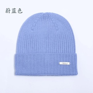 Gorro de lana de Merino 100% Unisex, gorro de reloj de invierno suave y transpirable, gorro de esquí cálido y acogedor, gorro de punto elástico con puños - Product Image 2