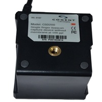 Escáner de Huellas Dactilares USB Cogent CSD200 Reacondicionado de Alta Calidad, Sensor Óptico de 500 PPI, Lector Biométrico Portátil