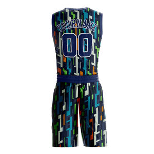 Nuevo uniforme de baloncesto de precio razonable para conjuntos unisex, camiseta y pantalones cortos de baloncesto en diferentes tamaños y diseños - Product Image 3