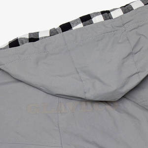 Logo sur mesure Parkas Veste à capuche Hiver tenue décontracté avec lettre motif imperméable conception votre propre veste - Product Image 4