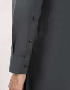 OEM ODM Vente en gros Usine Hommes Casual Pakistanais Musulman Shalwar Kameez Broderie Coton Ethnique Costume 2 pièces Robes de mariage - Product Image 5