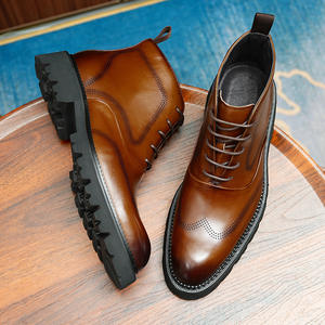 Bottes de travail avec soutien et talon antidérapant pour hommes, pour le travail en extérieur et les longues promenades - Product Image 2